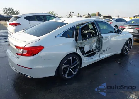 2019 Honda Accord Sport 2.0T z USA, uszkodzony, nr VIN 1HGCV2F3XKA001862